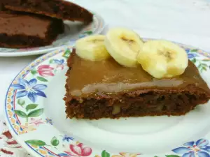 Vegan brauni od banane sa tahinijem