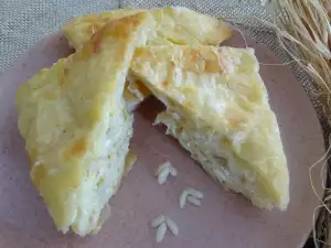 Pita sa sirom i pirinčem