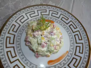 Brza salata sa majonezom