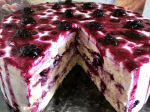 Torta od keksa sa suvim brusnicama