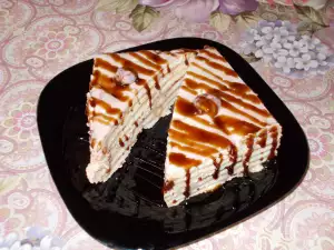 Torta od keksa sa karamelom