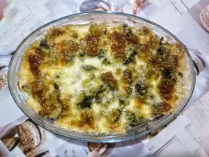 Gratin od brokolija sa rikotom i mocarelom