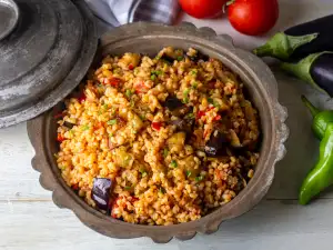 Bulgur pilav sa patlidžanom