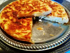 Turska pita burek u tiganju