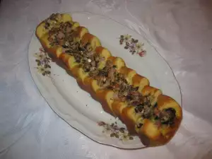 Carski slani kolač sa pečurkama