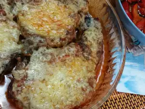 Šnicle sa belim lukom, sirom i smeđim šećerom