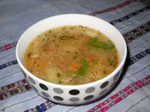 Pileća supa s patlidžanom