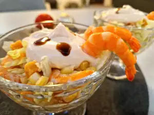 Koktel od škampa (Cóctel de gambas)