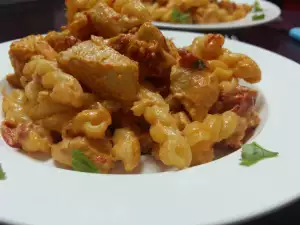 Gemelli pasta sa piletinom i povrćem