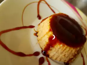 Flan dulce de leche