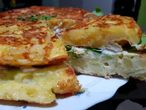 Raskošna, dupla espanjola tortilja sa nadevom