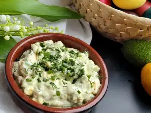 Uskršnja salata od jaja sa avokadom