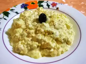 Salata od jaja sa prazilukom i senfom