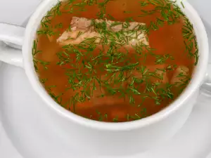 Čorba od ribljeg filea sa orasima
