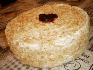 Francuska seoska torta sa keksom i slatkom od šljiva