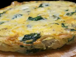 Fritata sa pečurkama i spanaćem