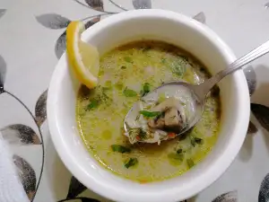Čorba od pečuraka sa basmati pirinčem