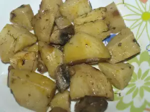 Posni krompir sa pečurkama
