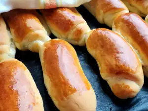 Hlepčići za domaći hot dog