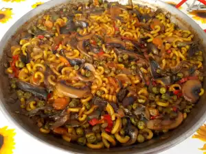 Španska fida sa povrćem (Fideuà de verduras)