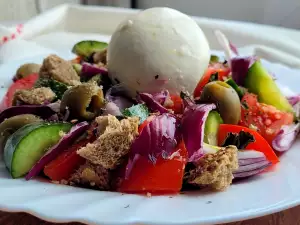 Italijanska salata sa buratom