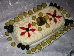 Želirana ruska salata