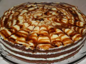 Karamel čiz torta