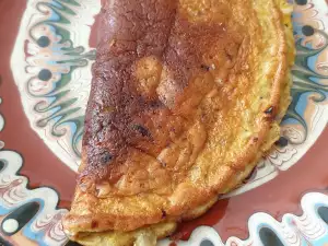 Omlet sa kačkavaljem i šalot lukom