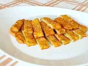 Keto štapići od tikvica iz rerne