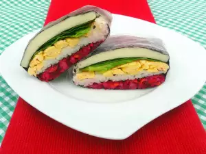 Vegetarijanski Sendvič Kimbap