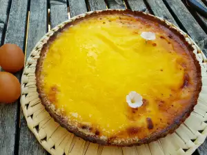 Krem brule tart