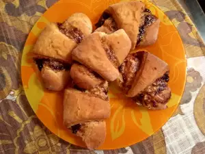 Kroasančići s pudingom