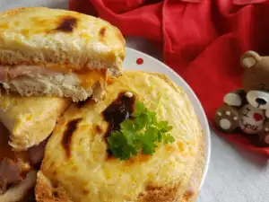 Slepljeni sendviči Krok Mesje (Croque Monsieur)