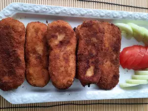 Kroketi od krompira sa mlečnim sosom