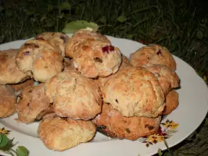 Gurabije sa voćnim muslijem i višnjama