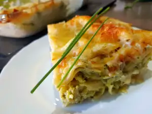 Lazanja sa brokolijem i sirevima