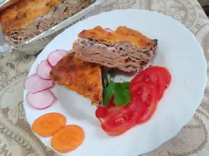 Lazanje za Pashu sa pečurkama, sitnim sirom i sirevima