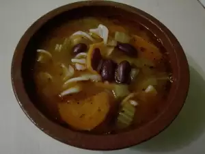 Supa sa makaronama Minestrone