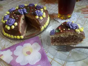 Mala torta sa orasima za rođendan