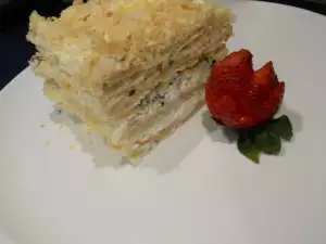 Mille-feuille sa maskarponeom i čokoladnim komadićima