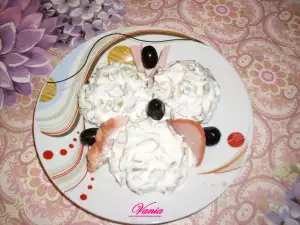 Mlečna salata sa kiselom pavlakom