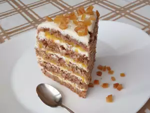 Torta od šargarepe sa orasima i pomorandžom