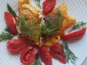 Uvijeni omlet za keto doručak