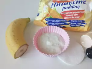 Maska za lice sa skrobom i bananom