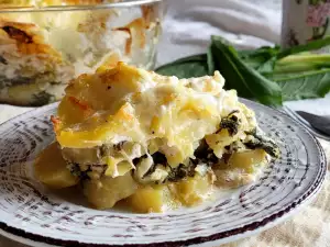 Gratin sa zeljem