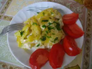 Gratin sa sirom i bešamel sosom