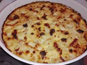 Gratin od krompira sa piletinom