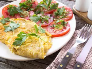 Omlet sa pestom i spanaćem