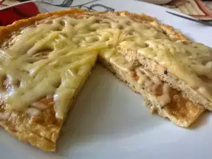 Omlet sa ovsenim pahuljicama i kačkavaljem