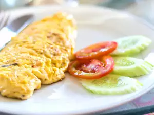 Pikantan omlet sa sirom